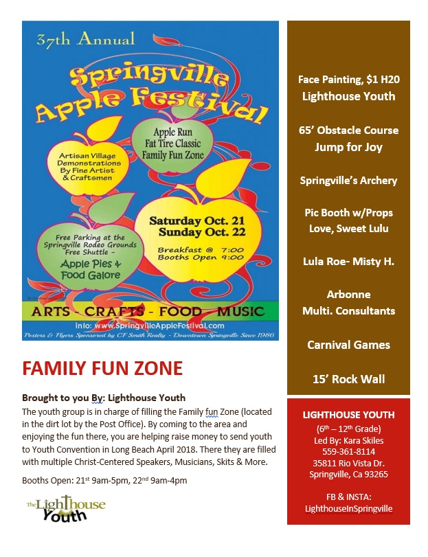 Springville Apple Festival Spirit 88.9 & 100.1