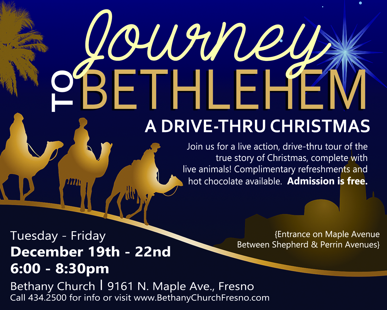 Journey to Bethlehem Spirit 88.9 & 100.1