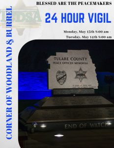 24 HR Vigil @ Peace Officer Memorial