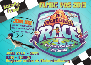 Incredible Race VBS @ First Landmark Missionary Baptist Church