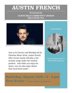 Austin French @ Clovis Hills Community Church