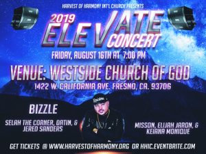 Elevate ‘19 Concert Featuring Bizzle @ Westside Church of God