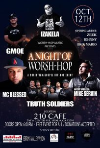 A Night of Worsh-Hop @ 210 Cafe