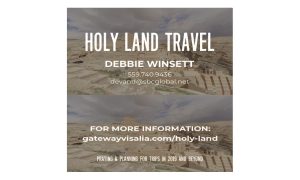 Holy Land Trip meeting @ Gateway Church
