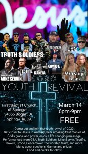 Youth Event 2020 @ First Baptist Church of Springville | Springville | California | United States