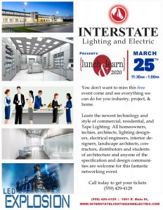 Lunch and Learn with Interstate LTG @ Interstate Lighting and Electric | Richmond | Virginia | United States